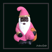 Ladda upp bild till gallerivisning, Tomte rosa med guldglitter