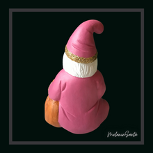 Ladda upp bild till gallerivisning, Tomte rosa med guldglitter