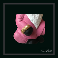 Ladda upp bild till gallerivisning, Tomte rosa med guldglitter
